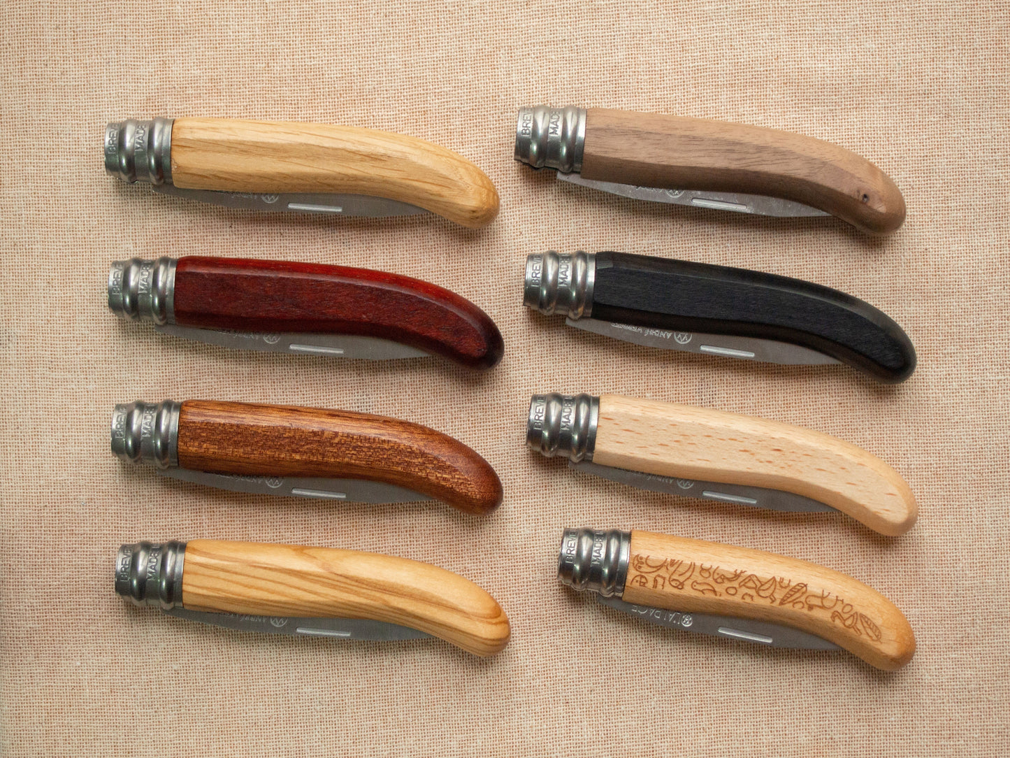 L'ALPAGE 8.5cm オリーブ紐付き