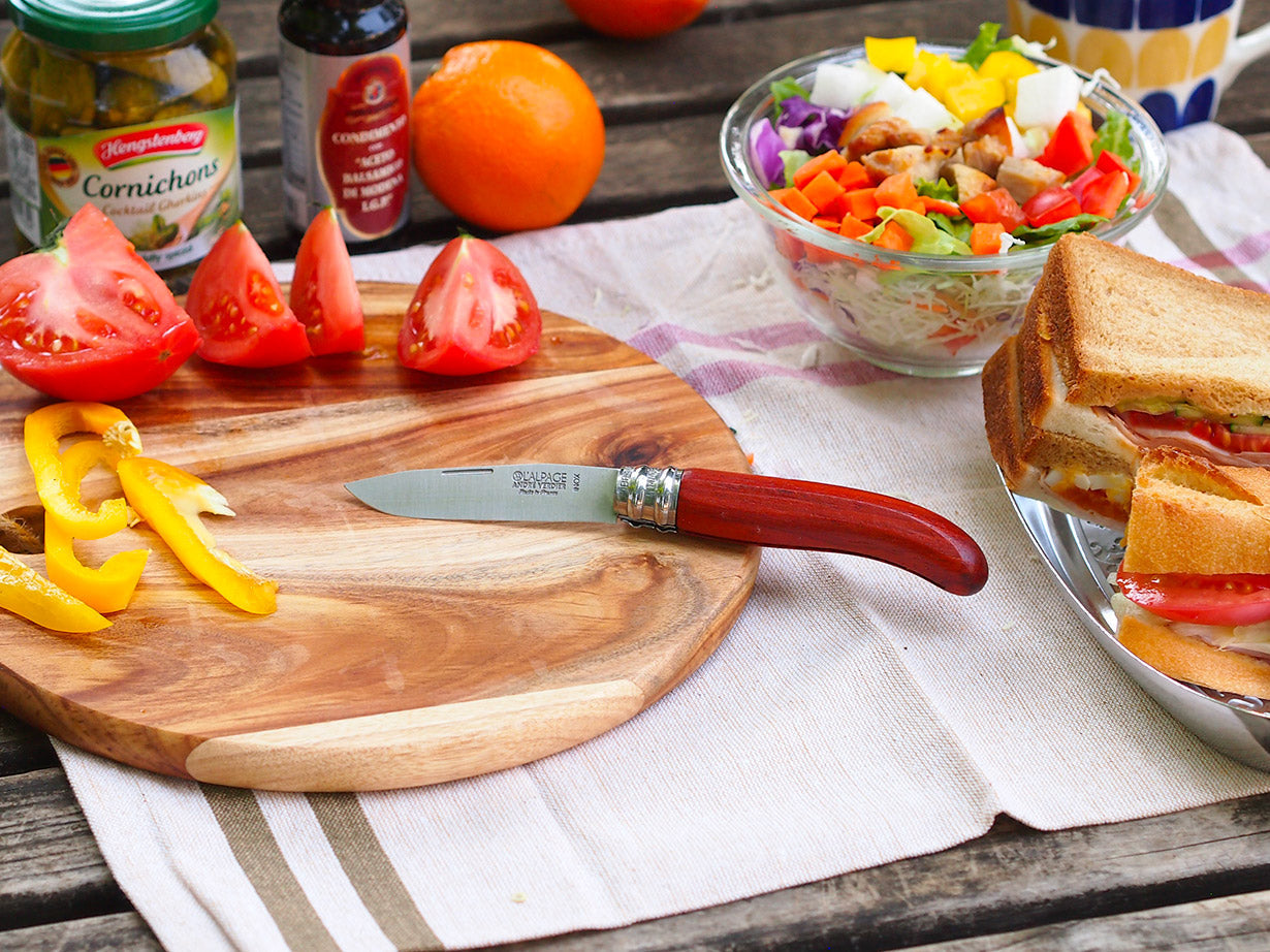 L'ALPAGE 8.5cm オリーブ紐付き